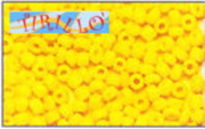 BIGIOTTERIA PERLINE - Conteria vetro 3 mm - Giallo