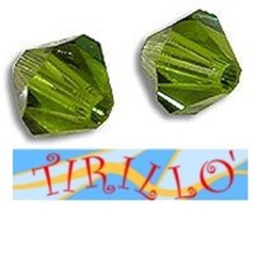 SWAROVSKI ® - 20 bicono 6mm - Olivine (Colore 228)