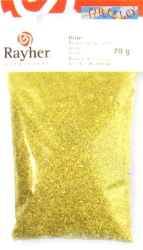 SCRAPBOOKING - Glitter brillantini 70 g - Oro