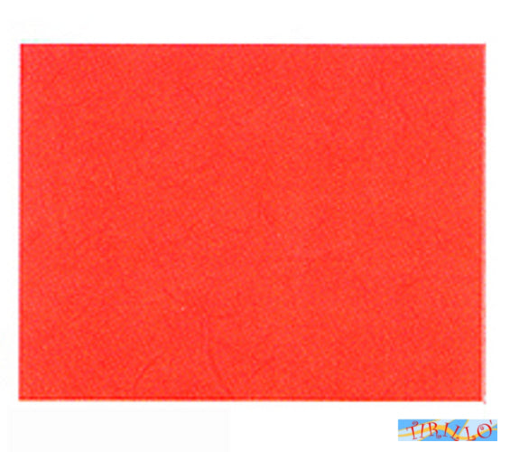 2 fogli di carta di riso per découpage 65x95 cm - Rosso