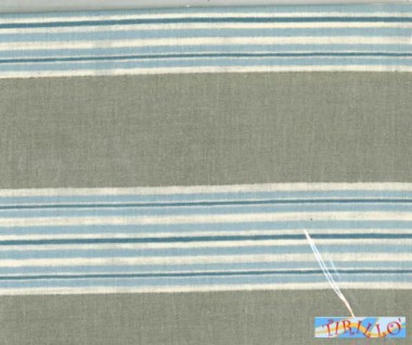 PATCHWORK CUCITO DECORAZIONE-Tessuto francese patchwork 55x50 cm-Rigato grigio