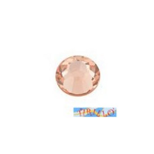 100 STRASS TERMOADESIVI PRECIOSA HOT FIX 2 MM - LIGHT PEACH