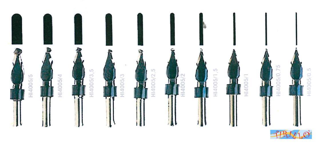 BULLET JOURNAL CALLIGRAFIA - Pennino per calligrafia ornamentale - 4 mm - 2 pz