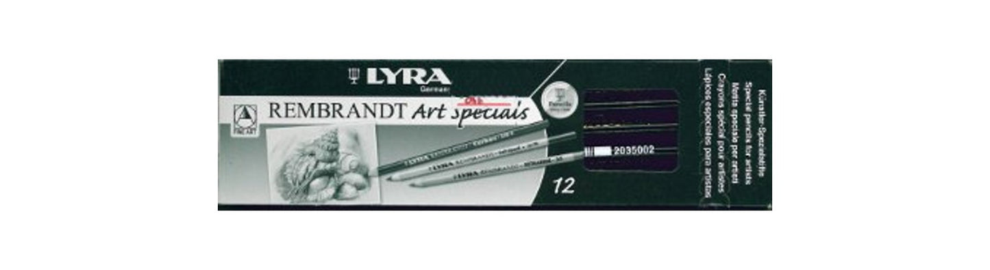 DISEGNO - 2 matite carboncino Lyra Rembrandt 5B