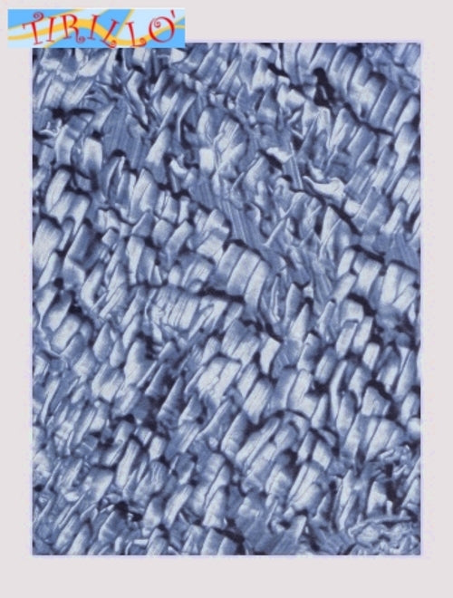 2 fogli carta découpage/cartonaggio legatoria 50x70 cm- Carta Roma blu