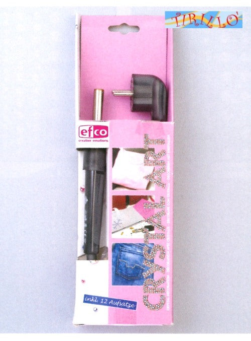 Applicatore hot fix per strass + 12 punte