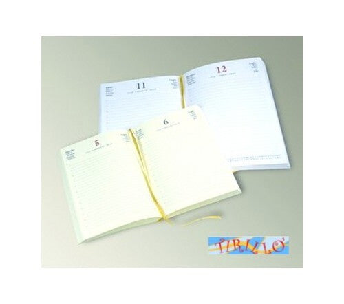 1 interno agenda giornaliera 2026 da rilegare - 14x21 cm