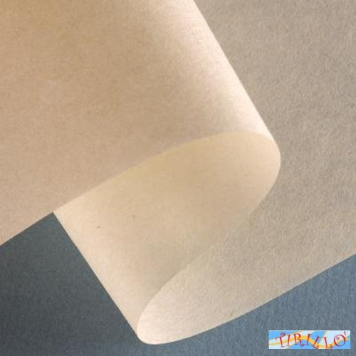 RESTAURO - 1 foglio carta giapponese velina 63x94 cm - 40 g - paglierino (527)