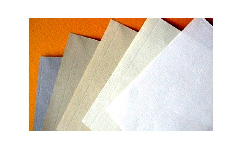 CARTONAGGIO SCRAPBOOK DISEGNO - 4 fogli carta Ingres avorio - 70x100 cm