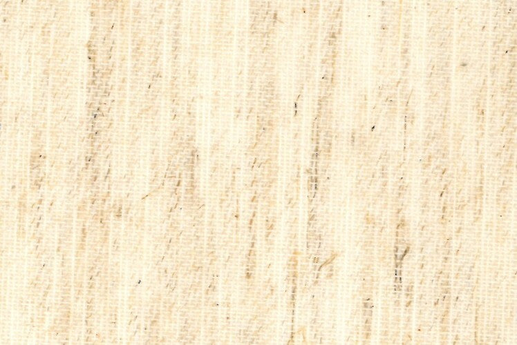 CARTONAGGIO LEGATORIA - Tela per rivestire canapa cotone 100x50 cm- Ecrù rigato