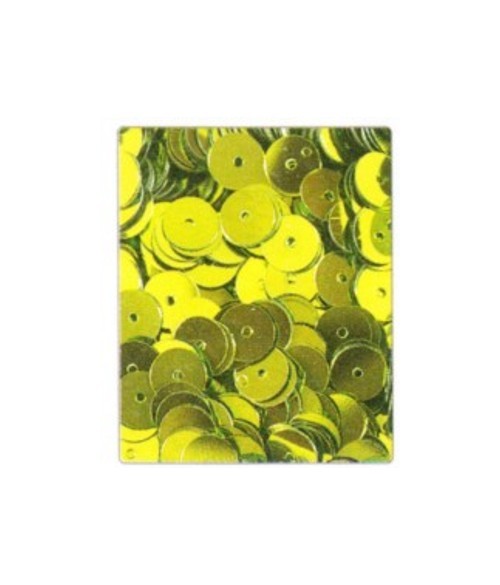 DECORAZIONE - 2000 paillettes 6mm lavabili -verde oliva