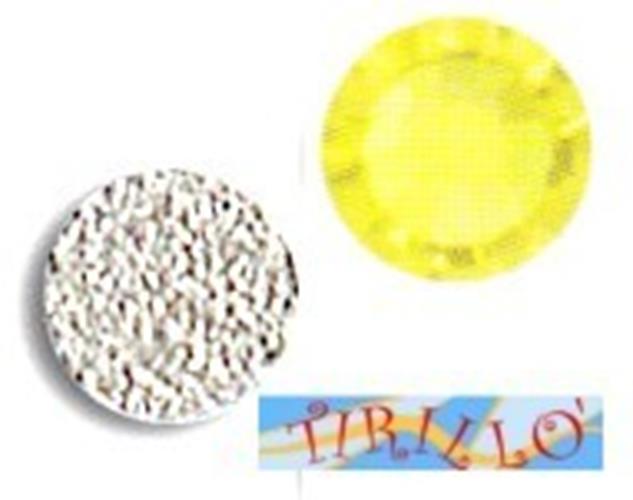 100 STRASS TERMOADESIVI PRECIOSA HOT FIX 3 MM - Citrine