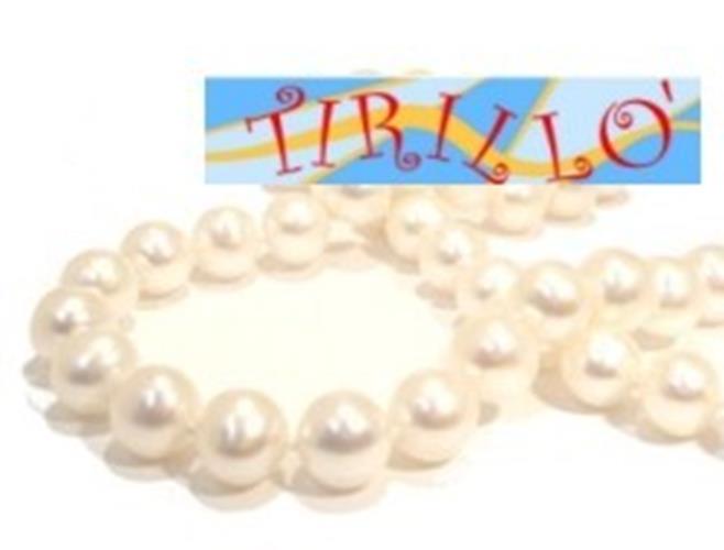 BIGIOTTERIA PERLINE - 50 perle vetro 10 mm - bianco