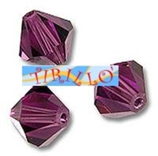 SWAROVSKI ® - 20 bicono 6mm - Amethyst (Colore 204)