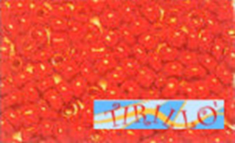 BIGIOTTERIA PERLINE - Conteria di vetro 2,5 mm - Arancio