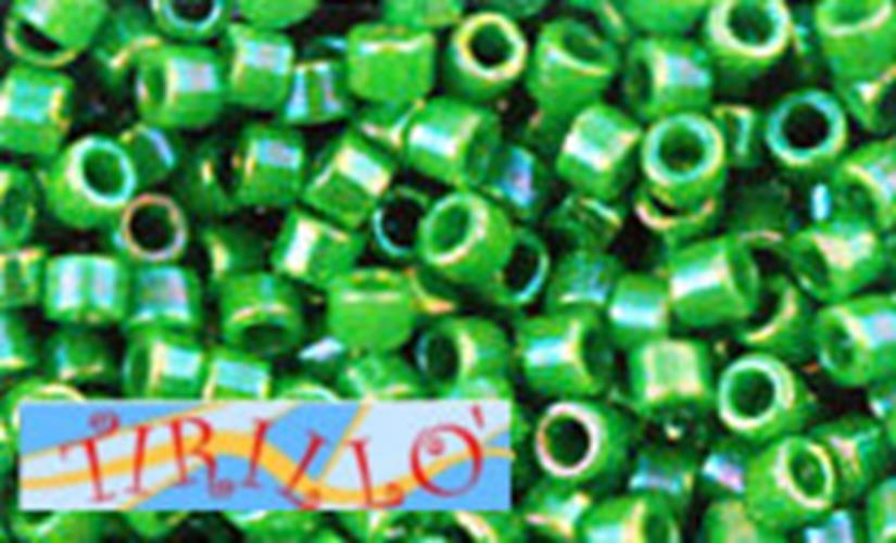 BIGIOTTERIA PERLINE - 5 g perline conteria Miyuki - lemon lime transparent rain
