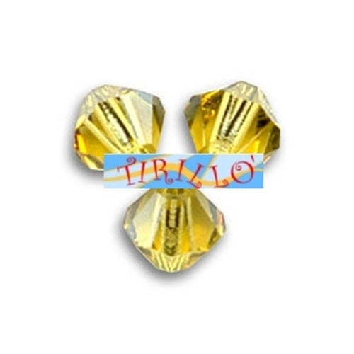 SWAROVSKI ® - 50 bicono 4mm art.5301 - Lime (385)