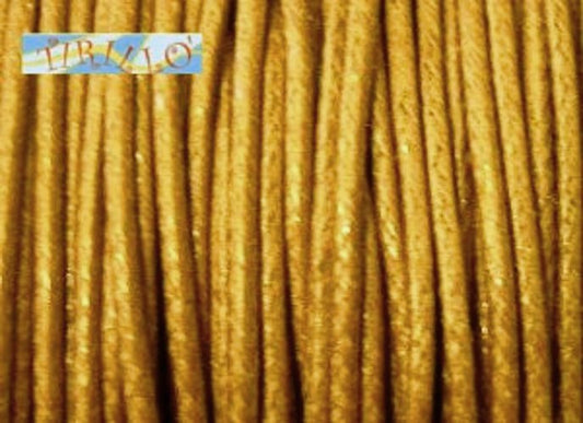 BIGIOTTERIA - 20 metri filo cerato marrone chiaro - 0,7 mm