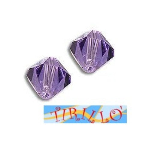 SWAROVSKI ® - 50 bicono 4mm art.5301 - tanzanite (539)