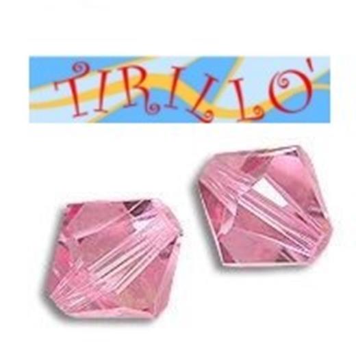 SWAROVSKI ® - 20 bicono 6mm - Light Rose (Colore 223)
