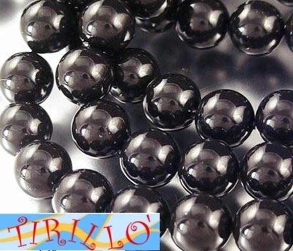PERLE SWAROVSKI-50 Crystal Mystic Black Pearl 8 mm