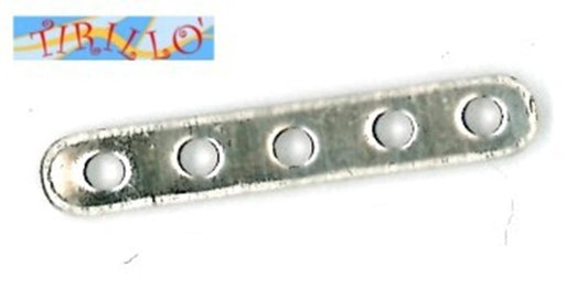 BIGIOTTERIA - 4 separatore a 5 fori - 2,5 mm