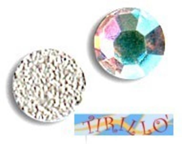 100 STRASS TERMOADESIVI HOT FIX 2 MM - CRYSTAL AB