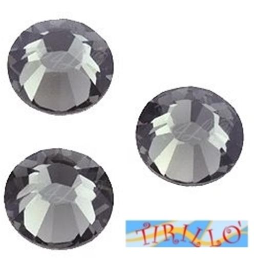 100 STRASS TERMO PRECIOSA HOT FIX 3 MM - Black Diamond