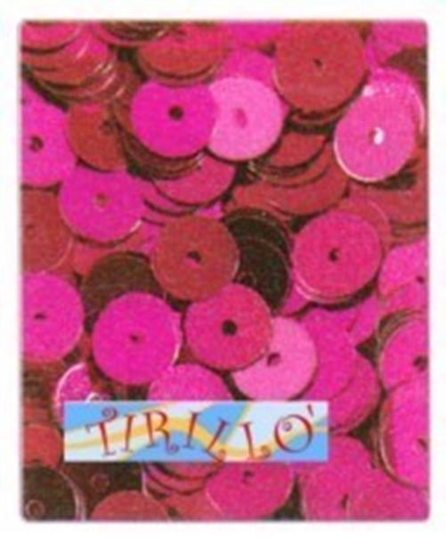 DECORAZIONE - 2000 paillettes 6mm lavabili - fucsia