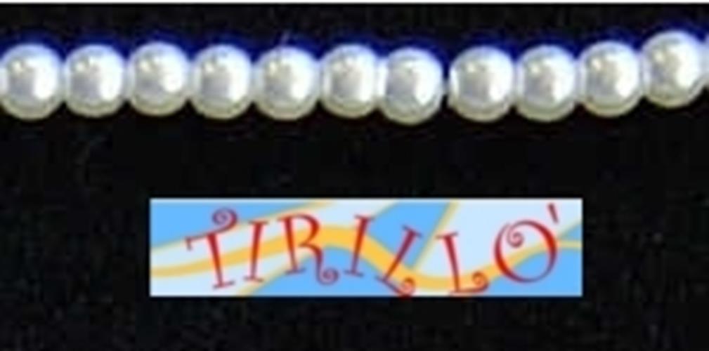 BIGIOTTERIA PERLINE- Filo palline plastica 3mm-Bianco
