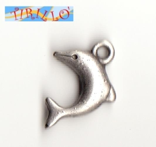 BIGIOTTERIA PERLINE - 4 charms ciondoli pendenti - Delfino