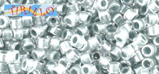 BIGIOTTERIA PERLINE - 5 g di perline conteria Miyuki 1,05 mm - cristallo