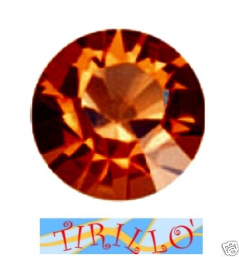 100 STRASS TERMOADESIVI  HOT FIX 4 MM - Smoked Topaz