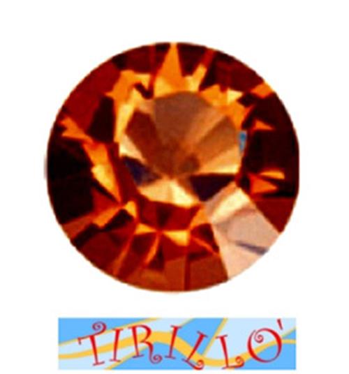 100 STRASS TERMOAD VIVA12 PRECIOSA HOT FIX 3 MM - Smoked Topaz