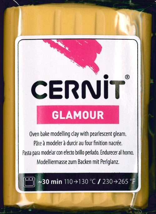CERNIT - Cernit Glamour - Oro col. 050