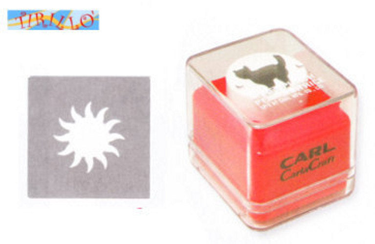 SCRAPBOOKING - PERFORATORE PUNZONATORE PUNCHER - Sole  - 12 mm
