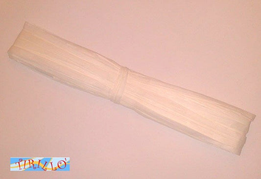 DECORAZIONE - 100 metri di rafia di carta - Bianco