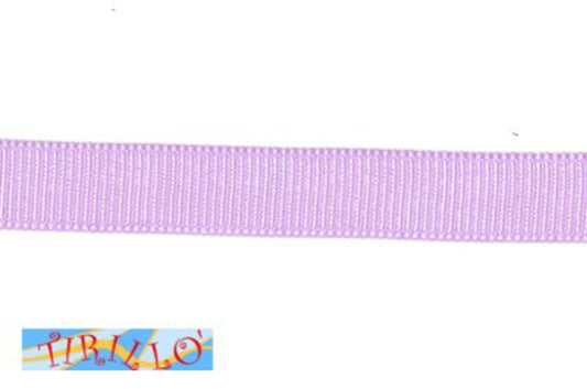 MERCERIA - 10 metri nastro gros grain 10 mm - Glicine