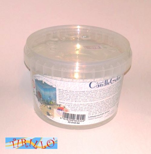 CANDELE - Cera gel per candele - 400 g
