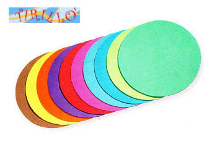 HOBBY CREATIVI DECORAZIONE - Carta per origami rotonda - 10 cm