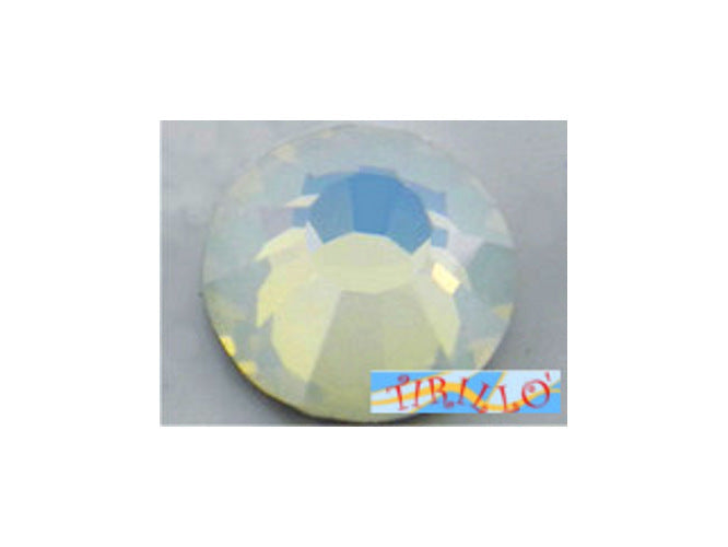 100 STRASS TERMOADESIVI  HOT FIX 4 MM - White Opal