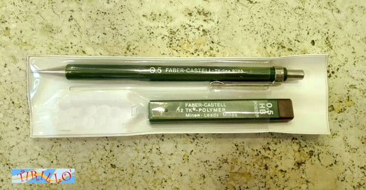 DISEGNO - Lapis a mine 0,5 mm + mine HB + custodia Faber-Castell