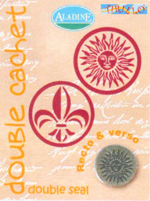 SCRAPBOOKING - Kit sigillo per ceralacca - 2 cm - Classico