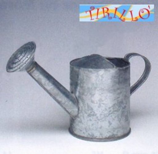 DECORAZIONE - Innaffiatoio piccolo in metallo senza manico - 8,5 cm