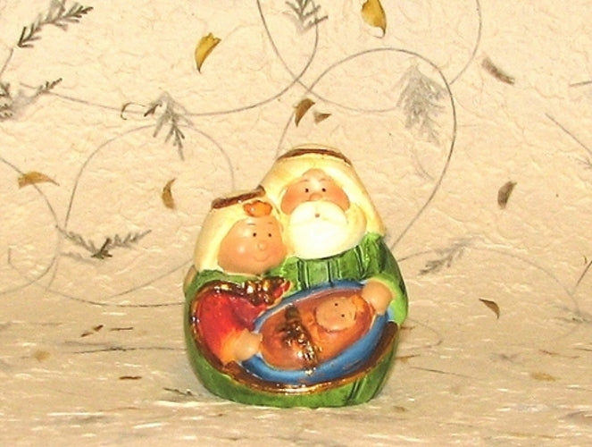 NATALE - Natività presepe "Abbraccio"