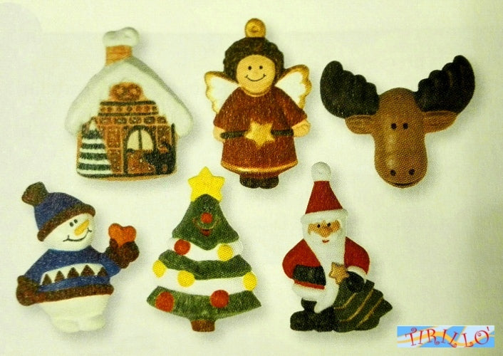 Stampo gesso,sapone,paste modellabili - Natale