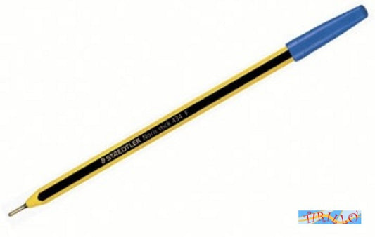 CARTOLERIA UFFICIO - Penna sfera Staedtler Noris -Blu - 5 pezzi