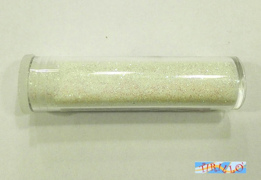 NATALE DECORAZIONE - Porporina extrafine glitter brillantini 3g Bianco iride