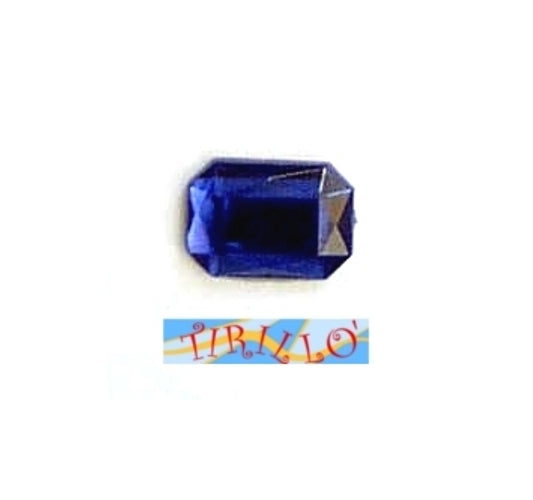BIGIOTTERIA - 10 strass cabochon 18x13 mm - Blu sapphire