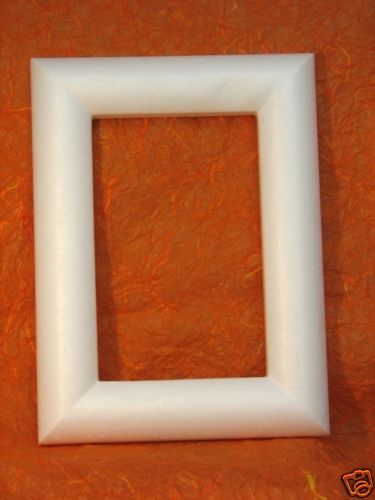 PATCHWORK DECORAZIONE - 2 forme in polistirolo - cornice  cm 24 x 31,5